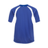 Badger Sport Hook Tee (414400-028004), Color 'Royal/White'